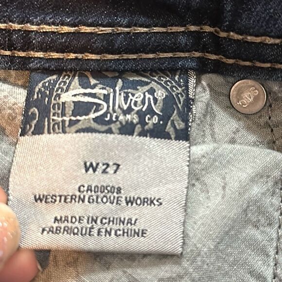 Silver Jeans Co. Suki Capri Womens Jeans size 27 - Picture 10 of 11